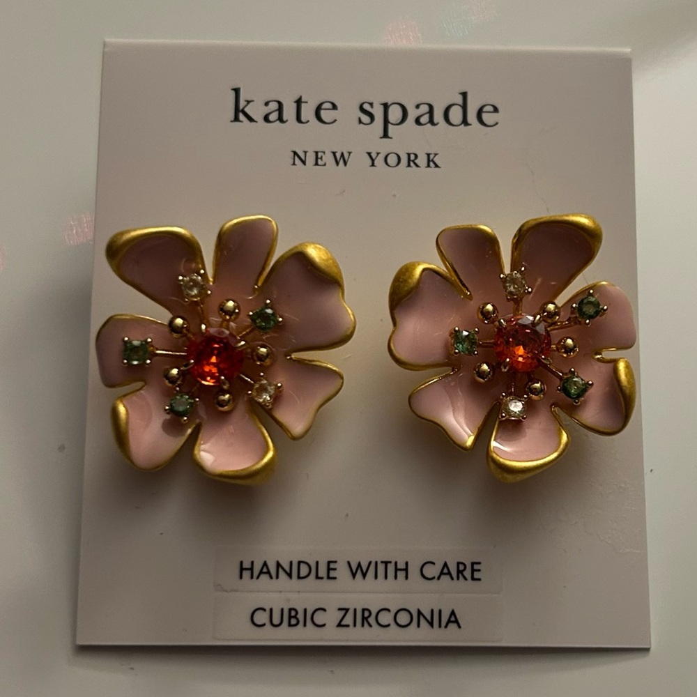 Kate Spade New York Bloom In Color Statement Stud Earrings